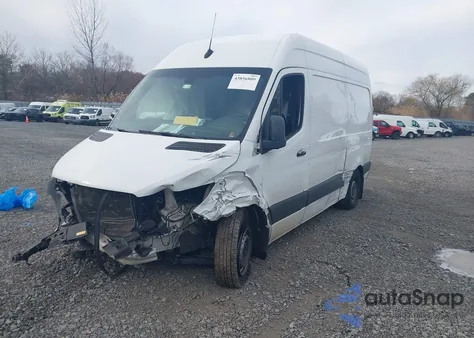 2023 Mercedes-Benz Sprinter 2500 Standard Roof 4-Cyl Diesel z USA, uszkodzony, nr VIN W1Y4KBHY7PT135868